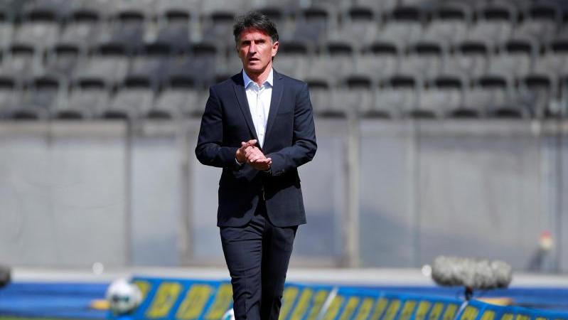 Bruno Labbadia trainiert Hertha BSC Bruno Labbadia trainiert Hertha BSC