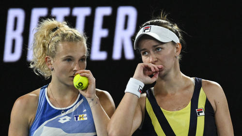 Barbora Krejcikova und Katerina Siniakova gewinnen die Australian Open