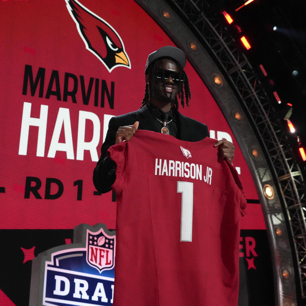 4. Pick: Marvin Harrison Jr. (WR/Cardinals)