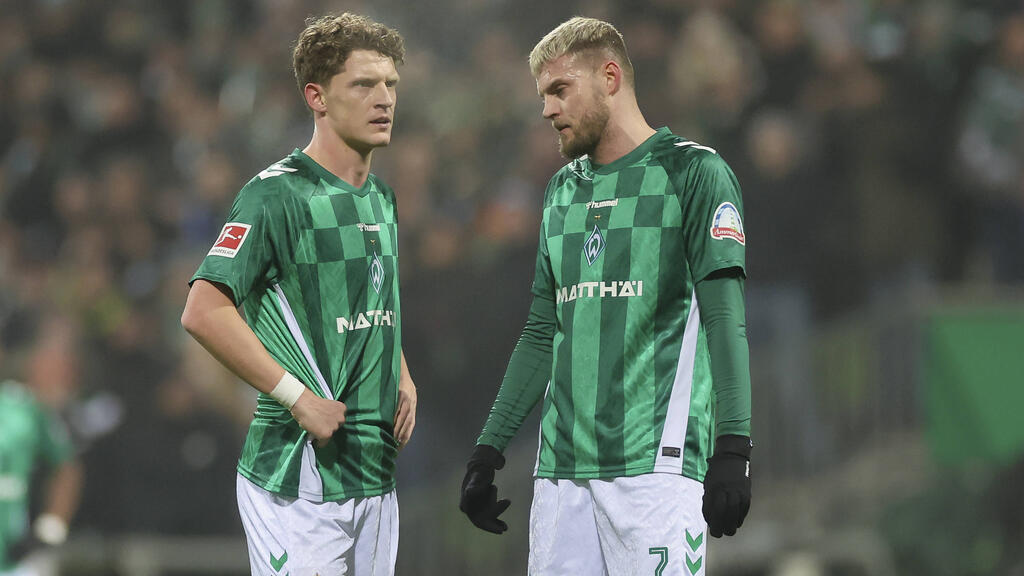 Frust bei den Spielern von Werder Bremen