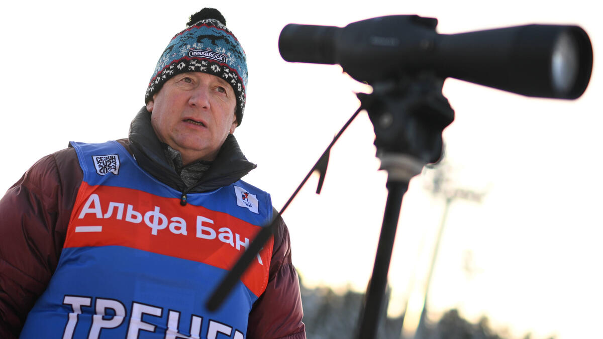 Yuri Kaminsky ist Trainer der russischen Biathlon-Männer