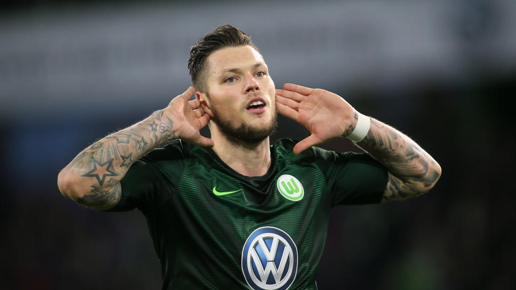 Daniel Ginczek hat beim VfL Wolfsburg einen Lauf