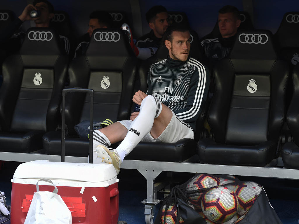 Bale en el banquillo del Bernabéu en el último duelo ante el Betis. (Foto: Getty)