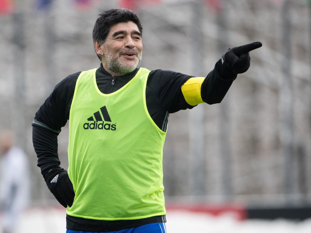 Diego Maradona setzt sich für die Idee einer Mega-WM ein