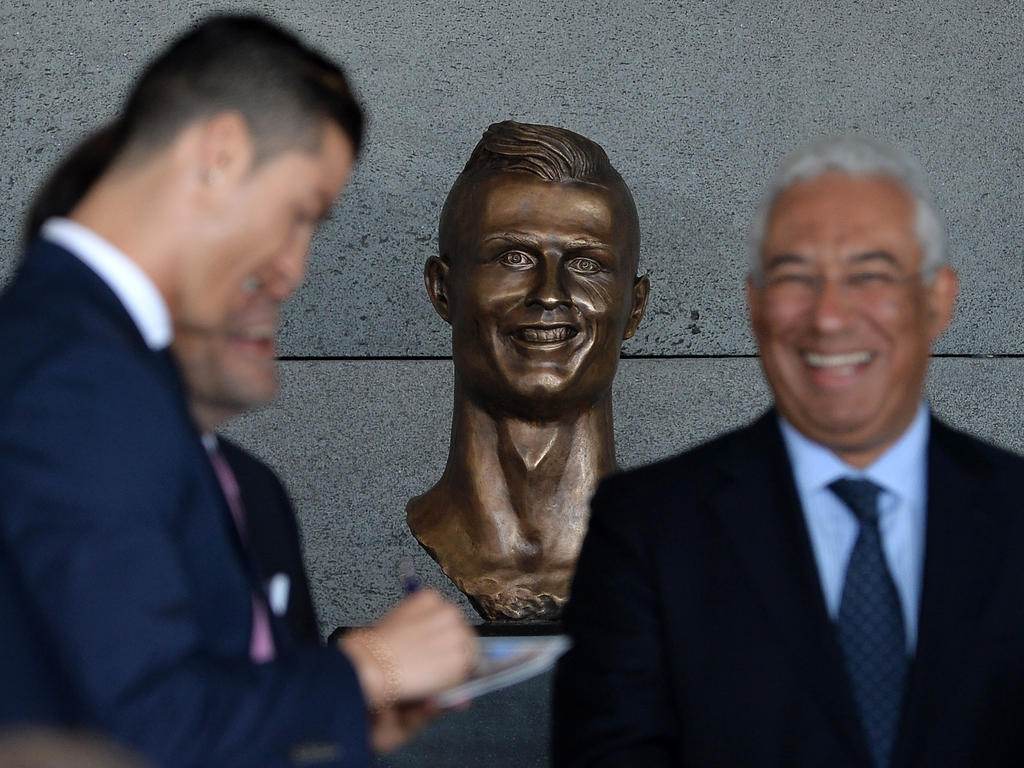 Die erste Ronaldo-Skulptur hatte im Internet für Hohn und Spott gesorgt