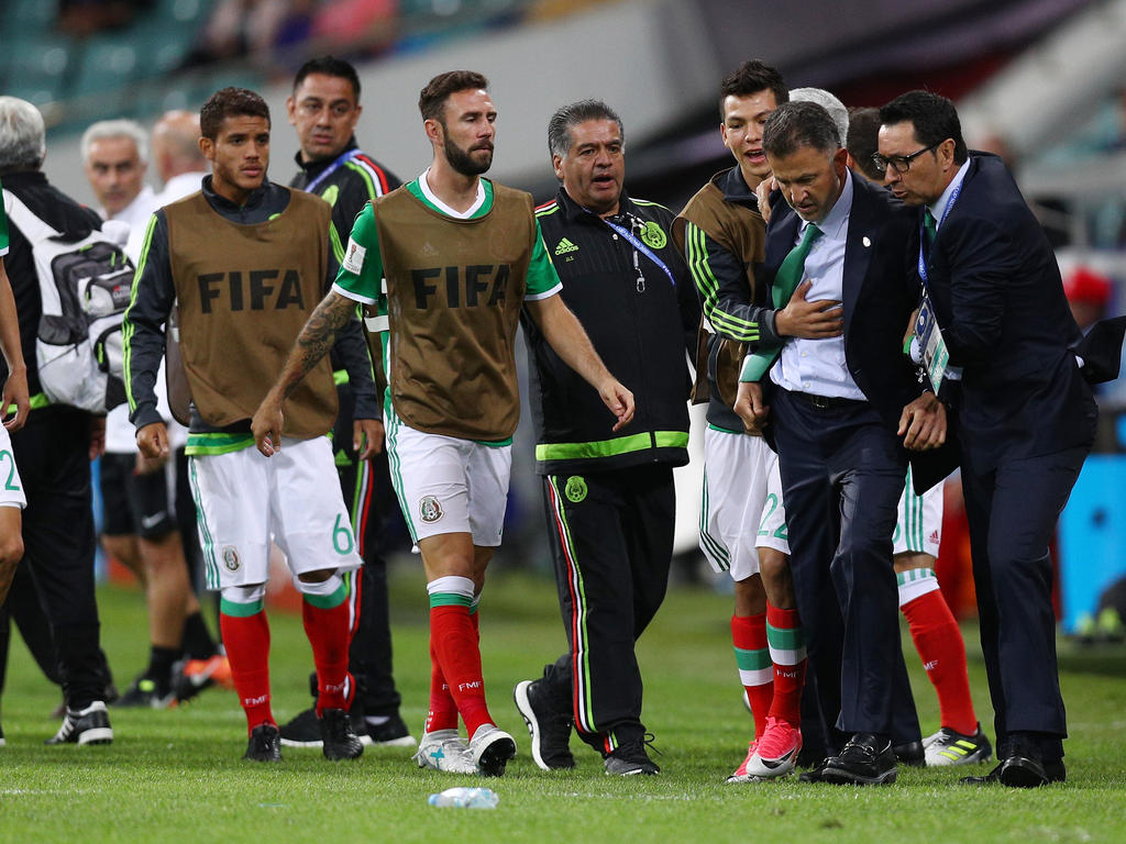 Nicht zu beruhigen: Juan Carlos Osorio im Spiel gegen Neuseeland