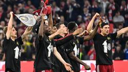 Gewohntes Bild: Der FC Bayern feiert die Deutsche Meisterschaft