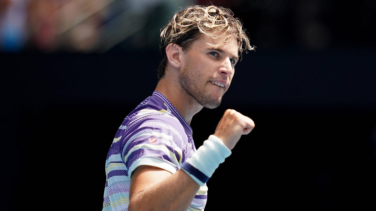 Dominik Thiem steht unter den letzten Acht Dominik Thiem steht unter den letzten Acht