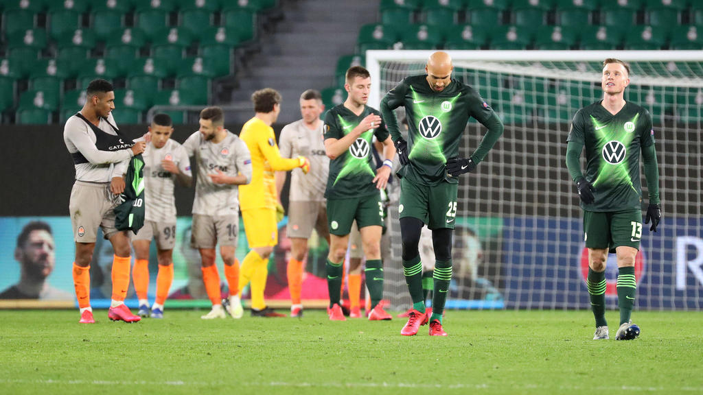Die Wolfsburger Profis sind enttäuscht, aber nicht hoffnungslos