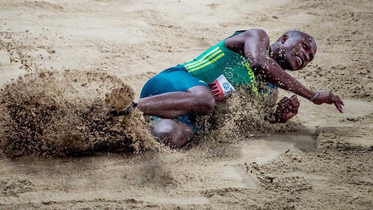 Luvo Manyonga hat gegen die Meldeauflagen verstoßen Luvo Manyonga hat gegen die Meldeauflagen verstoßen