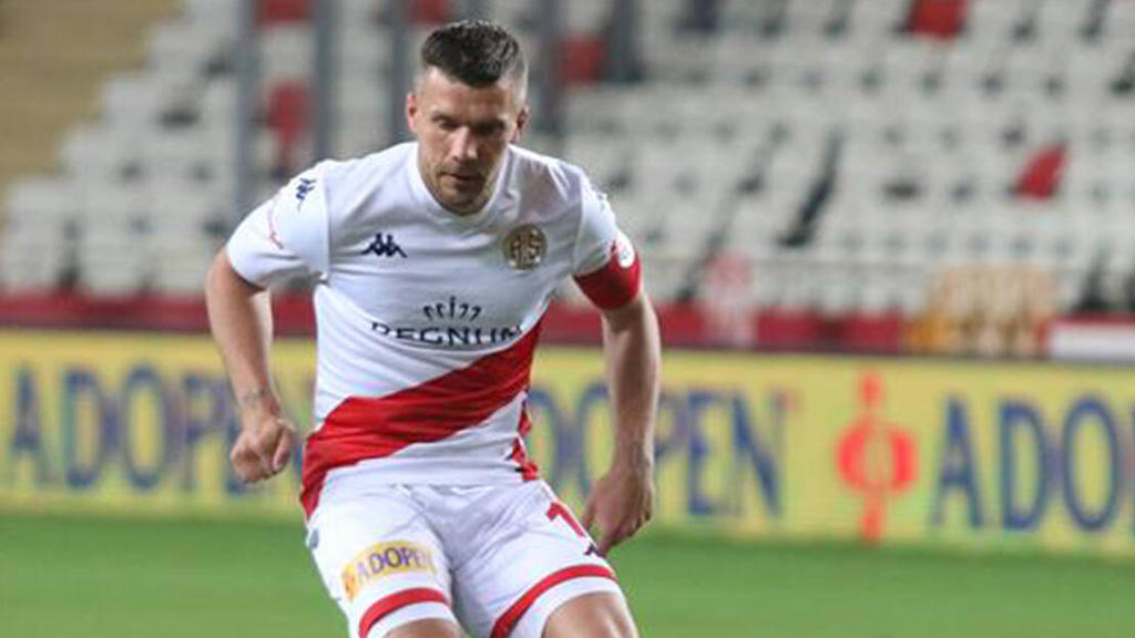 Lukas Podolski absolvierte sein wohl letztes Spiel für Antalyaspor