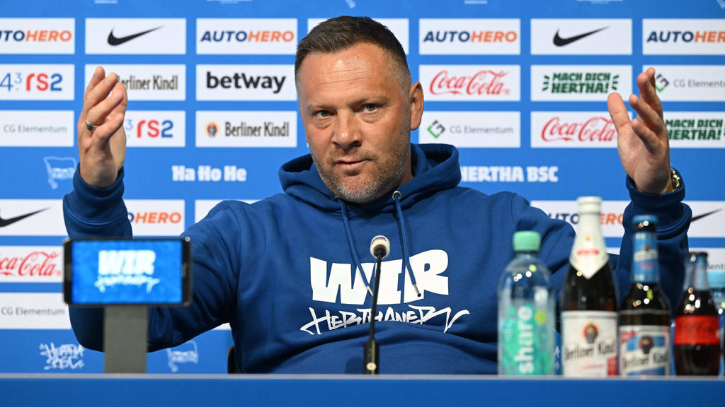 Hertha-Cheftrainer Pál Dárdai Hertha-Cheftrainer Pál Dárdai