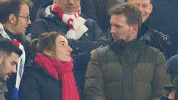 Bundestrainer Julian Nagelsmann sah das Pokalspiel des VfB gegen den BVB live vor Ort mit seiner Freundin