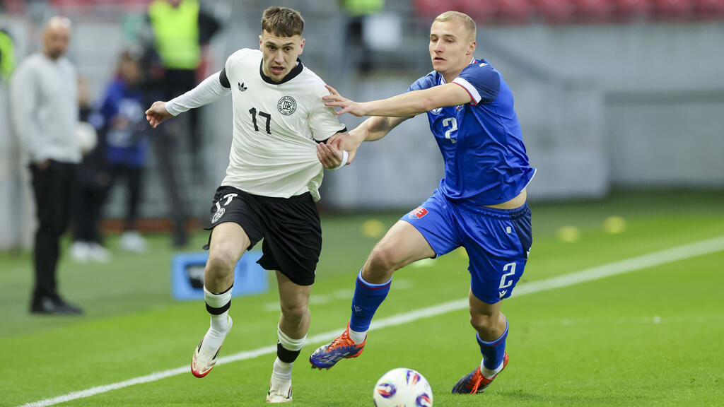 Die deutsche U21 setzte sich knapp gegen die Slowakei durch Die deutsche U21 setzte sich knapp gegen die Slowakei durch