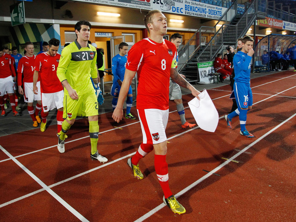 Ex-Kapitän Raphael Holzhauser ist beim U21-Nationalteam weiter nicht dabei Ex-Kapitän Raphael Holzhauser ist beim U21-Nationalteam weiter nicht dabei