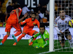 Ende November erzielte Sergio Busquets in letzter Minute den Siegtreffer gegen Valencia