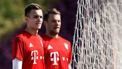 Christian Früchtl (l.) kommt beim FC Bayern vorerst nicht an Manuel Neuer vorbei