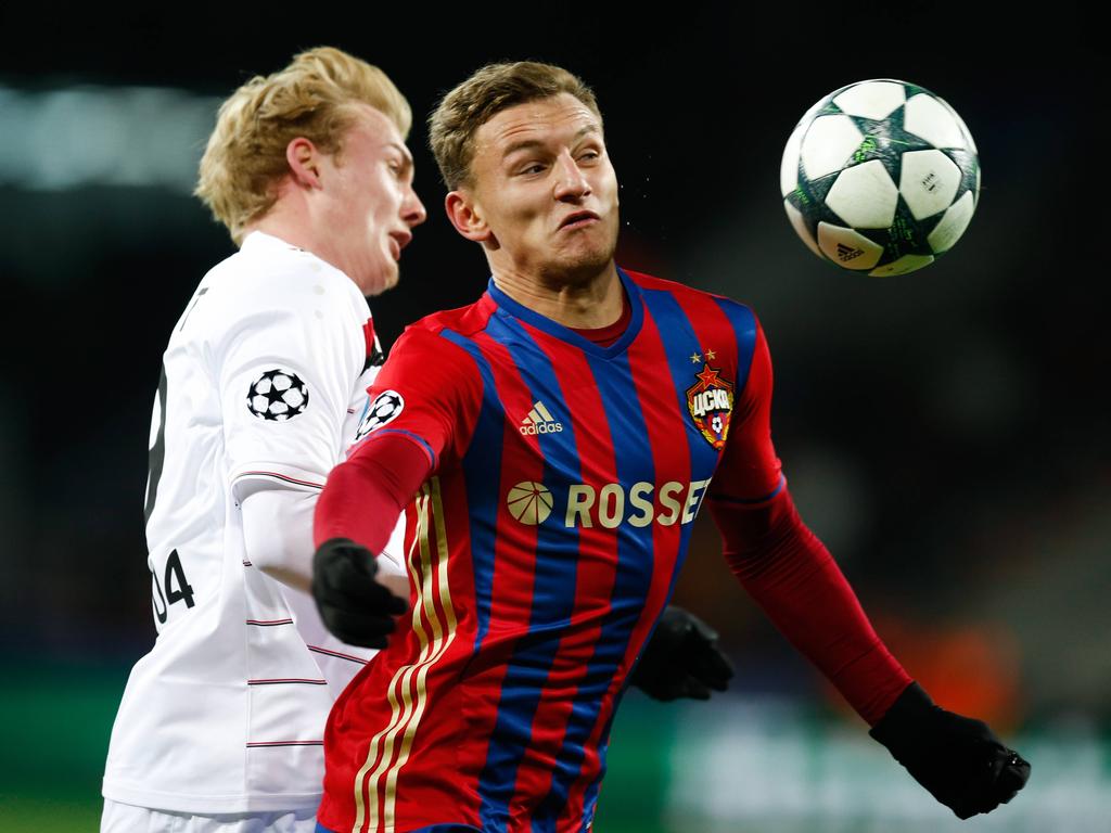 Bayer Leverkusen und ZSKA Moskau lieferten sich ein enges Duell in der Champions League