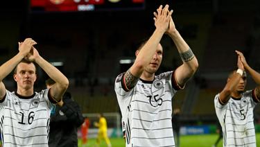 Der DFB-Elf gelang in Skopje die WM-Qualifikation