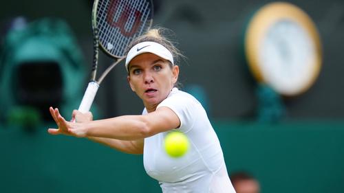 Simona Halep steht im Halbfinale von Wimbledon