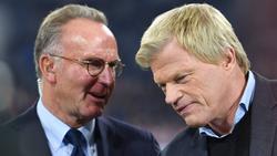Oliver Kahn (r.) wird am 1. Januar 2022 Vorstandsvorsitzender beim FC Bayern