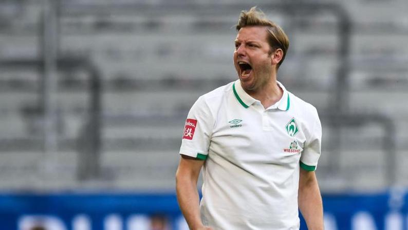 Florian Kohfeldt steht mit Werder Bremen vor wegweisenden Spielen Florian Kohfeldt steht mit Werder Bremen vor wegweisenden Spielen