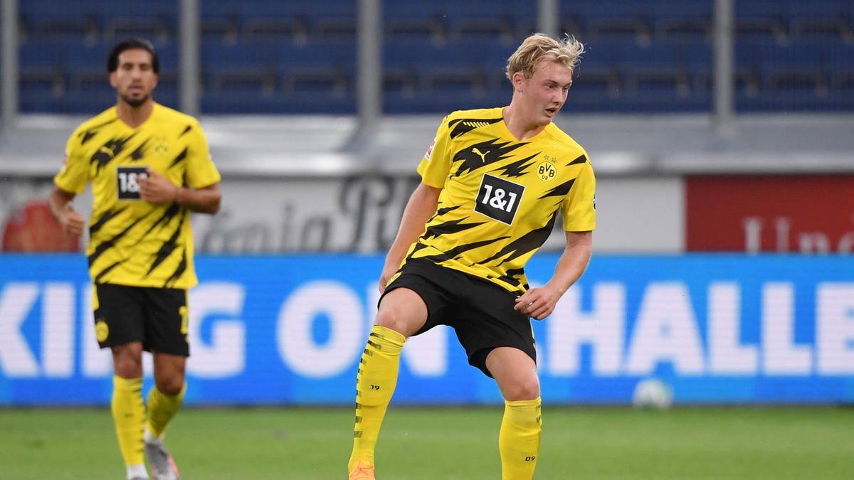 Can (hinten) und Brandt waren am Montag für den BVB aktiv Can (hinten) und Brandt waren am Montag für den BVB aktiv
