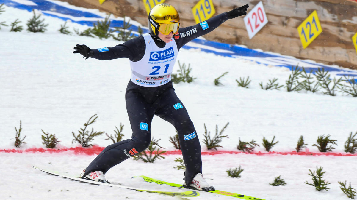 Anna Rupprecht zählt zu den besten Skispringerinnen Deutschlands