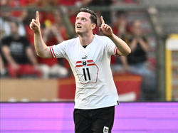 Michael Gregoritsch darf sich über seinen nächsten Treffer im Nationalteam freuen.