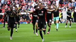 Eintracht Frankfurt jubelt sich in die Champions League