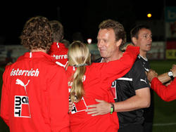 Rupert Marko und sein Trainerteam