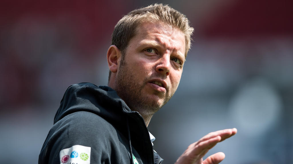 Freut sich über das erste Mannschaftstraining: Werder-Trainer Florian Kohfeldt