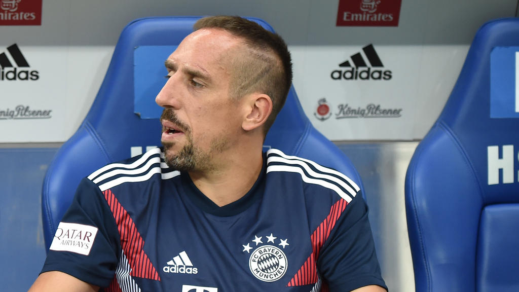 Franck Ribéry hatte persönliche Gründe, um vorzeitig das Stadion zu verlassen