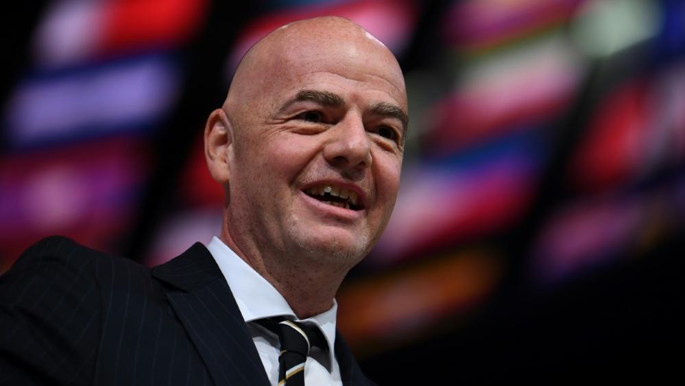 Freut sich über die Umsatzsteigerung: Gianni Infantino Freut sich über die Umsatzsteigerung: Gianni Infantino