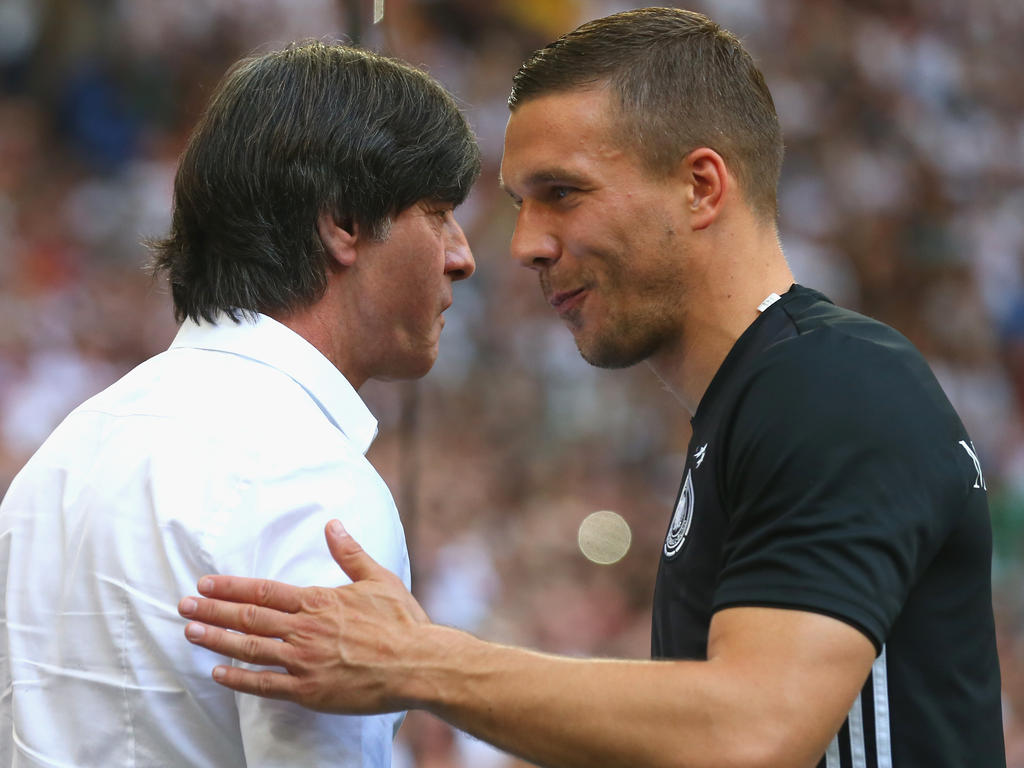 Lukas Podolski steht am 22. März gegen England zum letzten Mal im Aufgebot der deutschen Nationalmannschaft