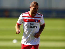 Transfer noch nicht perfekt: Pierre-Michel Lasogga im Wartestand