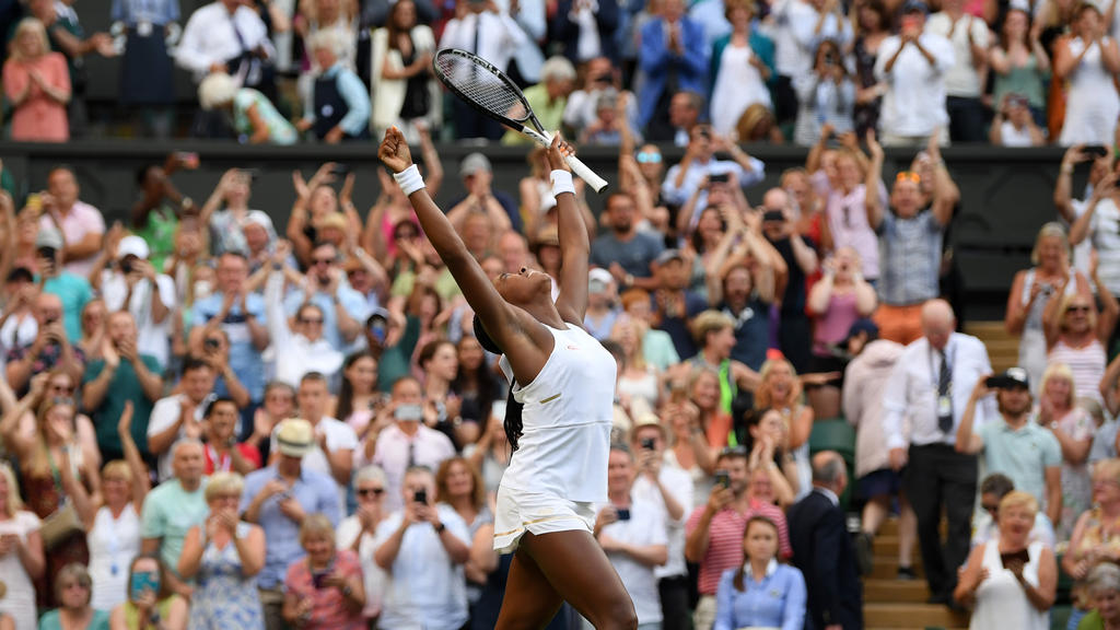 Cori Gauff sorgt in Wimbledon für Furore Cori Gauff sorgt in Wimbledon für Furore