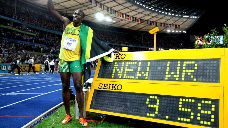 Usain Bolt und seine Fabelzeit Usain Bolt und seine Fabelzeit