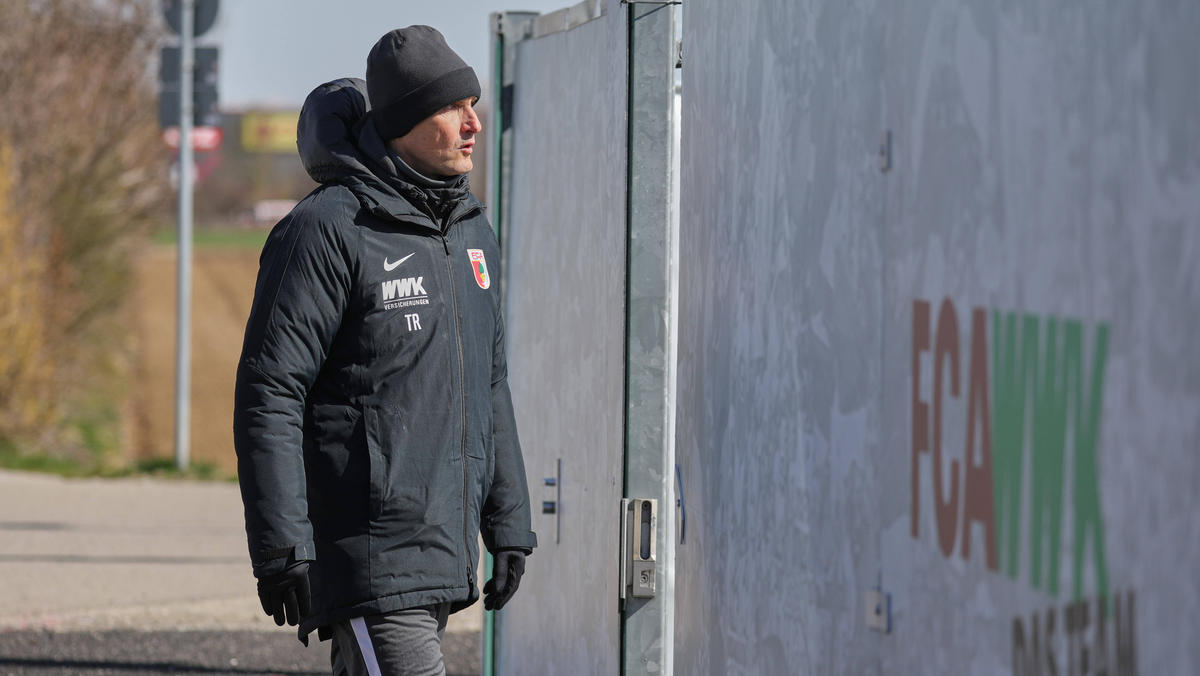 Heiko Herrlich verpasste das Duell des FC Augsburg Heiko Herrlich verpasste das Duell des FC Augsburg