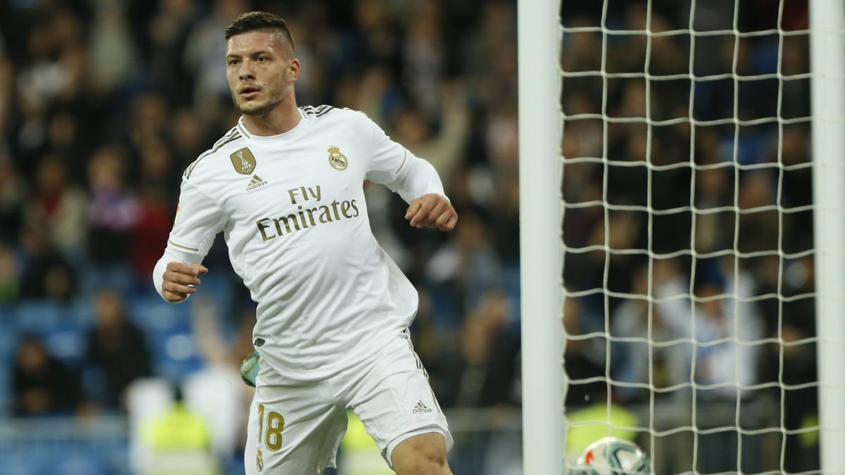 Luka Jovic wechselte 2019 von Eintracht Frankfurt zu Real Madrid Luka Jovic wechselte 2019 von Eintracht Frankfurt zu Real Madrid