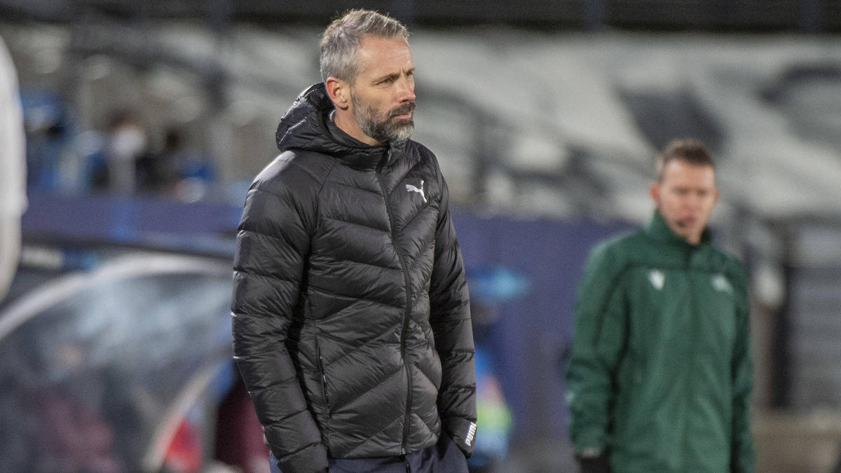 Marco Rose verlor mit Gladbach in der Champions League bei Real Madrid