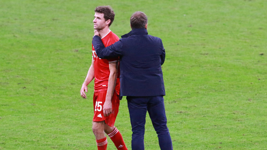Fehlt dem FC Bayern noch in den Spielen gegen Lazio Rom und den 1. FC Köln: Thomas Müller (l.)