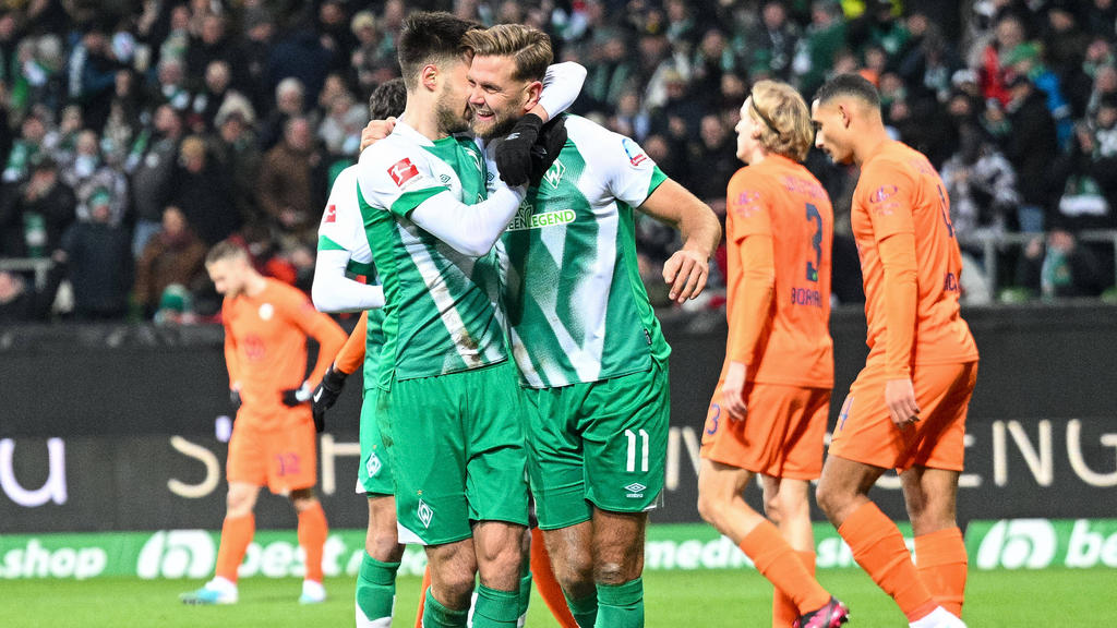Werder Bremen schlägt den VfL Wolfsburg