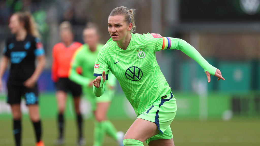 Alexandra Popp verlor mit dem VfL Wolfsburg gegen Hoffenheim Alexandra Popp verlor mit dem VfL Wolfsburg gegen Hoffenheim