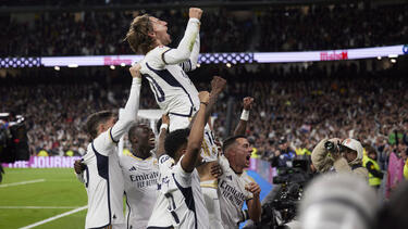 Luka Modric traf entscheidend für Real Madrid