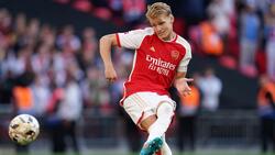 Der FC Arsenal kann im Champions-League-Rückspiel in München wieder auf Martin Ödegaard setzen.