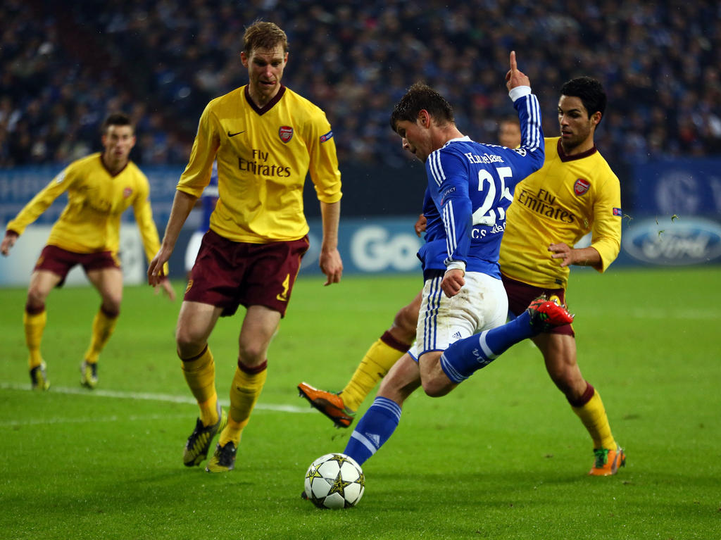 Huntelaar leitet gegen Arsenal die Wende ein Huntelaar leitet gegen Arsenal die Wende ein