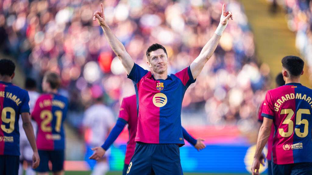 Lewandowski lässt Barca jubeln Lewandowski lässt Barca jubeln