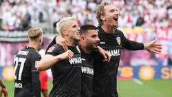 Ermedin Demirovic (l.) spielte eine Saison mit Höhen und Tiefen beim VfB Stuttgart