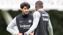 Verlässt Mo Dahoud (l.) die Frankfurter Eintracht?